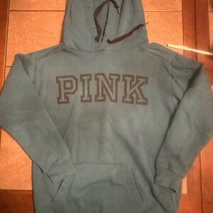 PINK Victoria's Secret Teal Hoodie